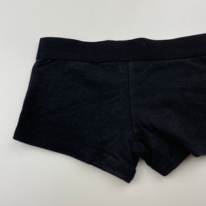 Girls RIO, black stretchy undershorts, GUC, size 4-6,  