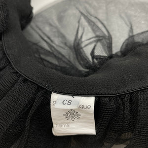 Girls Stage Boutique, black dance / ballet tutu skirt, FUC, size 6-7,  