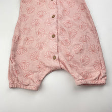 Load image into Gallery viewer, Girls Baby Berry, pink cotton romper, GUC, size 0,  