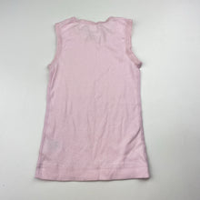 Load image into Gallery viewer, Girls Marquise, pink cotton singlet top, GUC, size 0,  