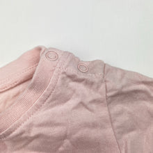 Load image into Gallery viewer, Girls Baby Berry, pink cotton long sleeve top, GUC, size 0,  