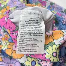 Load image into Gallery viewer, Girls Cotton On, floral long sleeve swim one-piece, EUC, size 0,  