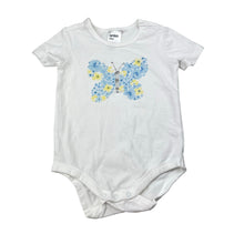 Load image into Gallery viewer, Girls Anko, stretchy bodysuit / romper, butterfly, EUC, size 0,  