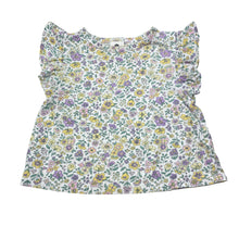 Load image into Gallery viewer, Girls Dymples, floral cotton top, FUC, size 0,  