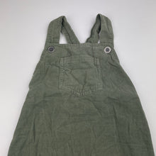 Load image into Gallery viewer, Unisex Anko, khaki corduroy cotton overalls, EUC, size 0,  