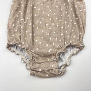 Girls Anko, summer singletsuit romper, GUC, size 0,  