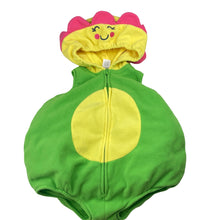 Load image into Gallery viewer, Girls Carters, wadded novelty flower romper costume, EUC, size 12 months,  