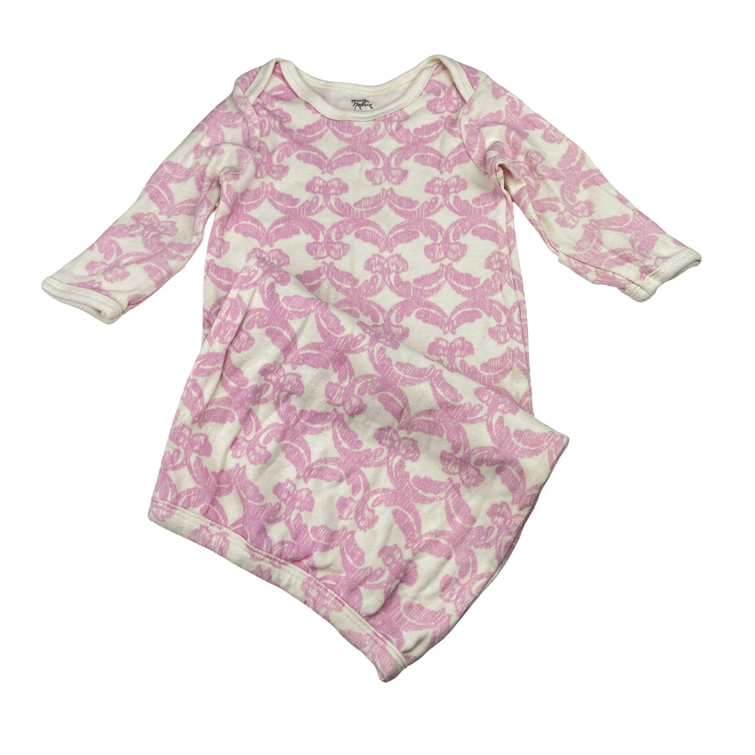 Girls TOUCHED BY NATURE, soft feel organic cotton sleepsack, EUC, size 000-00,  