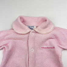 Load image into Gallery viewer, Girls Bonds, classic terry coverall / romper, FUC, size 0000,  