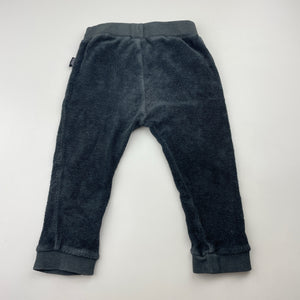 Unisex Bonds, grey terry cotton bottoms, elasticated, GUC, size 0,  