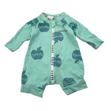 Load image into Gallery viewer, Unisex Bonds, WONDERCOOL zip wondersuit / zippy / romper, small mark back neck, FUC, size 0000,  