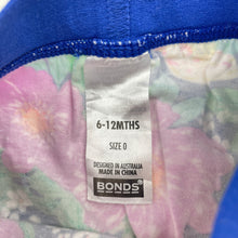 Load image into Gallery viewer, Girls Bonds, colourful floral leggings / bottoms, FUC, size 0,  