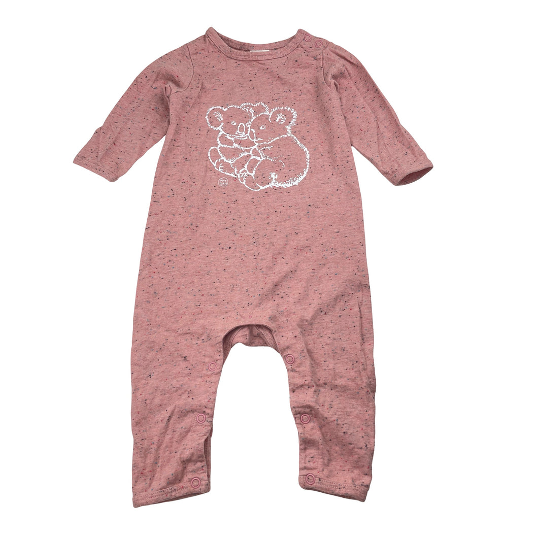 Girls May Gibbs x WALNUT, organic cotton romper, EUC, size 00,  
