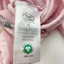 Load image into Gallery viewer, Girls May Gibbs x WALNUT, organic cotton bodysuit / romper, EUC, size 0,  