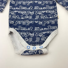 Load image into Gallery viewer, Boys Marquise, cotton bodysuit / romper, wash fade, FUC, size 000,  