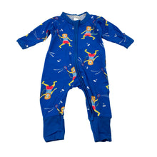 Load image into Gallery viewer, Unisex Bonds, zip wondersuit / zippy / romper, badminton, GUC, size 0000,  