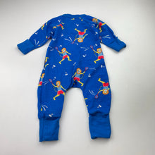 Load image into Gallery viewer, Unisex Bonds, zip wondersuit / zippy / romper, badminton, GUC, size 0000,  