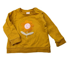 Load image into Gallery viewer, Girls Seed, mustard cotton lightweight sweater / long sleeve top, FUC, size 1,  