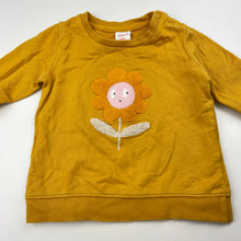 Load image into Gallery viewer, Girls Seed, mustard cotton lightweight sweater / long sleeve top, FUC, size 1,  