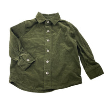 Load image into Gallery viewer, Boys Seed, khaki corduroy cotton long sleeve shirt, EUC, size 2,  