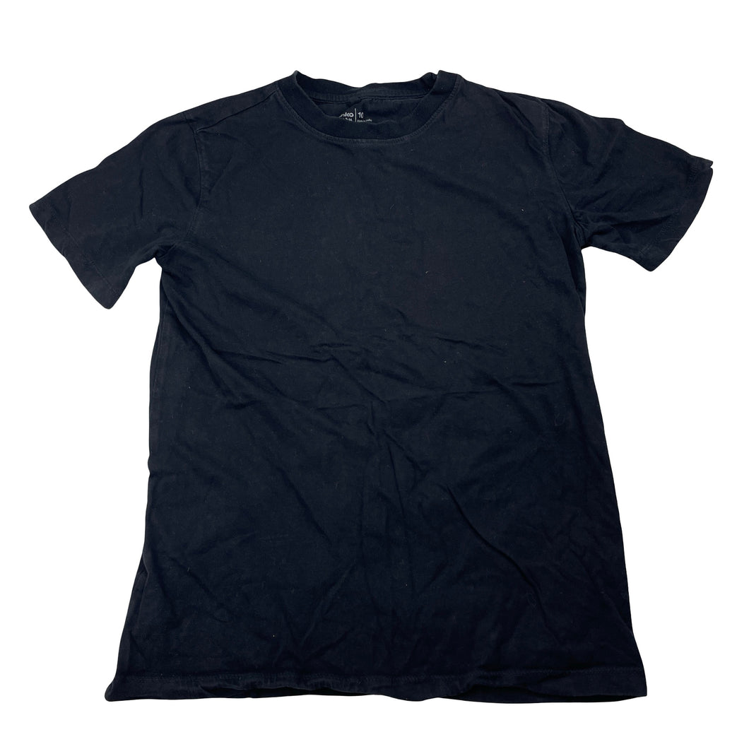 Boys Anko, black cotton tee / top, GUC, size 10,  