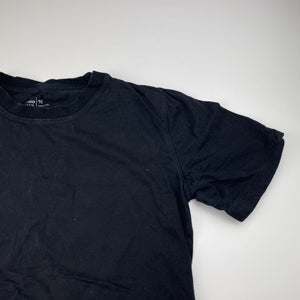 Boys Anko, black cotton tee / top, GUC, size 10,  