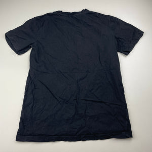 Boys Anko, black cotton tee / top, GUC, size 10,  