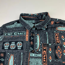 Load image into Gallery viewer, Boys RIP CURL, lightweight cotton short sleeve shirt, EUC, size 8,  
