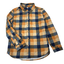 Load image into Gallery viewer, Boys KID, checked flannel cotton long sleeve shirt, EUC, size 8,  