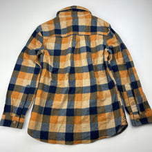 Load image into Gallery viewer, Boys KID, checked flannel cotton long sleeve shirt, EUC, size 8,  