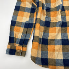 Load image into Gallery viewer, Boys KID, checked flannel cotton long sleeve shirt, EUC, size 8,  