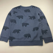 Load image into Gallery viewer, Boys Anko, fleece lined sweater / jumper, bears, FUC, size 6,  