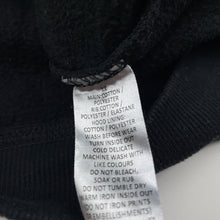 Load image into Gallery viewer, Unisex Lonsdale, black fleece lined hoodie sweater, GUC, size 12,  