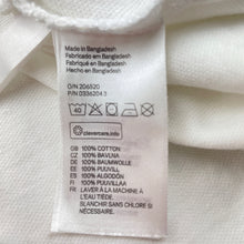 Load image into Gallery viewer, Boys H&amp;M, white cotton polo shirt top, FUC, size 7-8,  