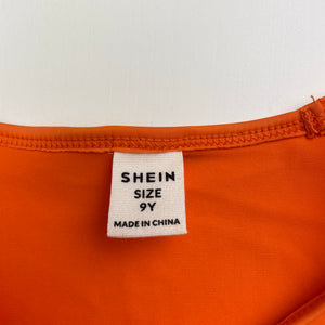 Girls SHEIN, lightweight stretchy cropped top, EUC, size 9,  