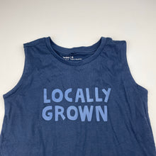 Load image into Gallery viewer, Boys Anko, navy cotton singlet / tank top, EUC, size 8,  