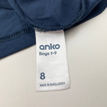 Load image into Gallery viewer, Boys Anko, navy cotton singlet / tank top, EUC, size 8,  