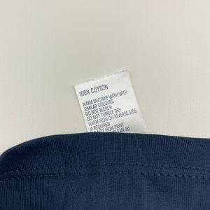 Boys Anko, navy cotton singlet / tank top, EUC, size 8,  