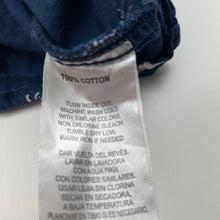 Load image into Gallery viewer, Boys TONY HAWK, navy cotton short sleeve shirt, dinosaurs, GUC, size 7,  