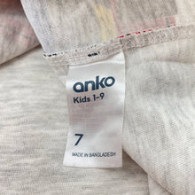 Load image into Gallery viewer, Boys Anko, grey marle tee / top, FUC, size 7,  