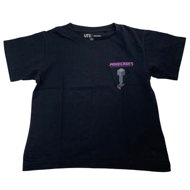 Boys Uniqlo, MINECRAFT cotton tee / top, EUC, size 3-4,  