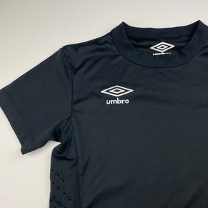 Unisex UMBRO, black sports / activewear top, EUC, size 6,  