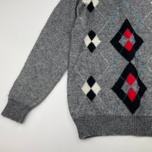 Load image into Gallery viewer, Boys soft feel, knitted sweater / jumper, no labels, armpit to armpit: 35cm, shoulder to cuff: 43cm, FUC, size 7-8,  
