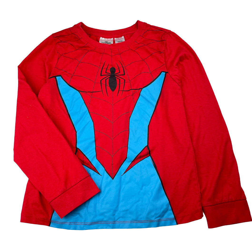 Boys Marvel, Spiderman long sleeve pyjama top, GUC, size 10,  