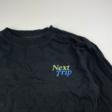 Load image into Gallery viewer, Boys Anko, black cotton long sleeve tee / top, GUC, size 10,  
