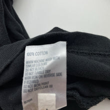 Load image into Gallery viewer, Boys Anko, black cotton long sleeve tee / top, GUC, size 10,  