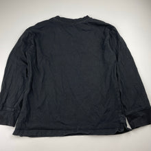 Load image into Gallery viewer, Boys Anko, black cotton long sleeve tee / top, GUC, size 10,  