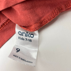 Boys Anko, cotton tee / top, GUC, size 9,  