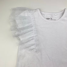 Load image into Gallery viewer, Girls Anko, stretchy tulle trim bodysuit, EUC, size 4,  