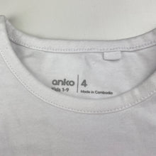 Load image into Gallery viewer, Girls Anko, stretchy tulle trim bodysuit, EUC, size 4,  